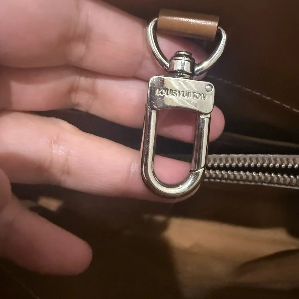 Louis Vuitton Tan Leather Satchel - Picture 16 of 16